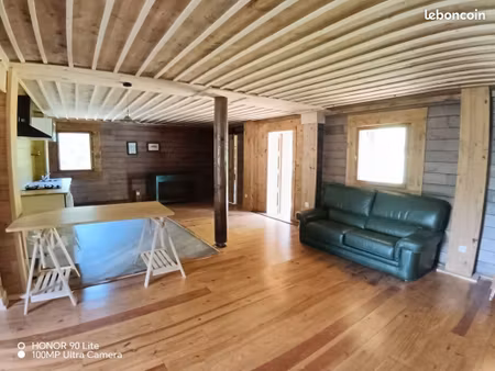 maison chalet t3 113 m² terrain 567m² a l'année