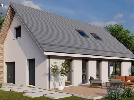 maison 112.41 m² avec terrain à la chapelle-sur-erdre (44)