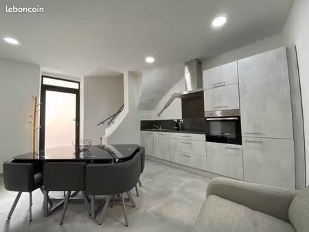 location maison village meublé