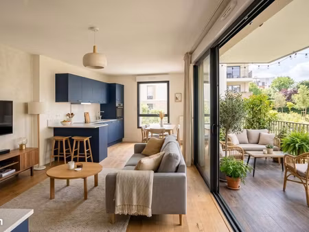 appartement 50 m² bussy saint georges