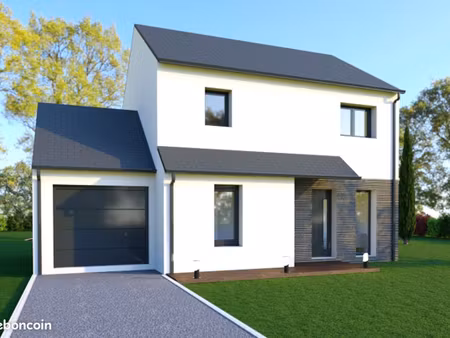 projet de construction d'une maison 102.83 m² avec terrain à plurien (22)