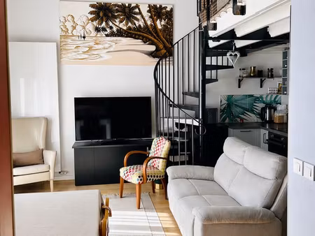 appartement d'architecte avec jardin et mezzanine livré en 2023