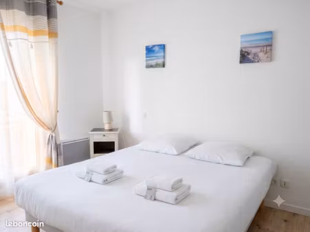 location appartement t3 meublé + place de parking