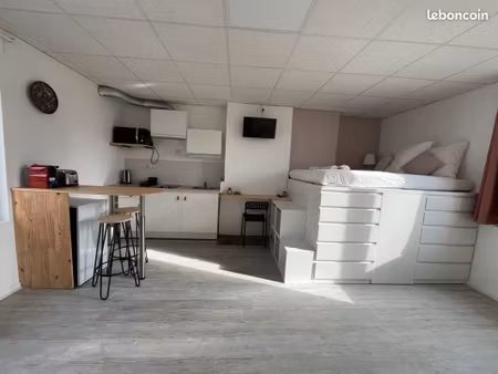 studio avec lit à estrade 20 m2 saint julien