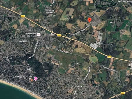 terrain à bâtir de 849 m² à la baule-escoublac (44)