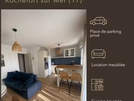 location meublée + balcon + parking
