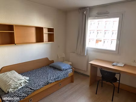 studio meublé – rentabilité 8 7 % – faibles charges – dpe d – 55 000