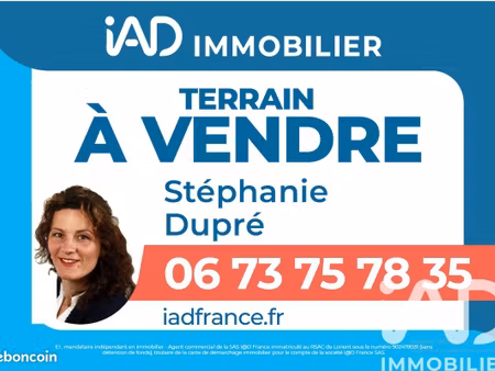 terrain 442 m² camors
