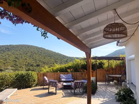 villa face a la nature sans aucun vis-à-vis