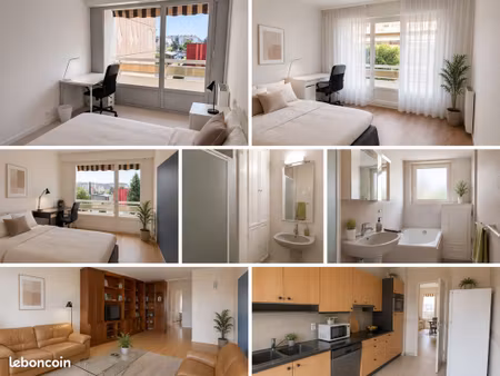 grand appartement familial 113 m² – 5 chambres – 3 balcons – parking – fort potentiel