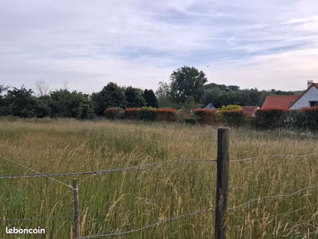 terrain constructible 859 m² – frencq – hors lotissement