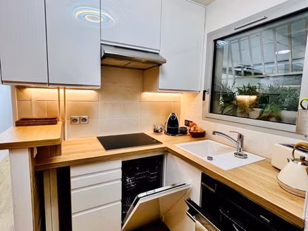 loue studio - meublé de 30m² - entièrement rénové