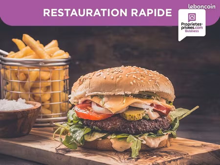 fonds de commerce restaurant  snack 38 m²