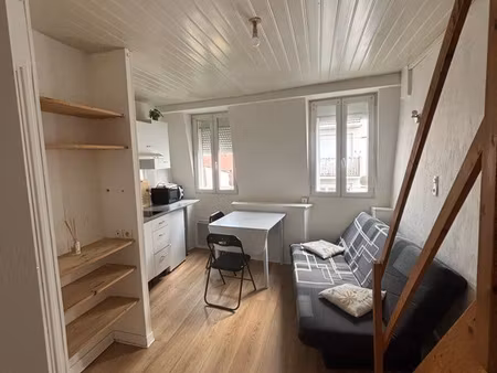 duplex 24m2 meublé centre tarbes