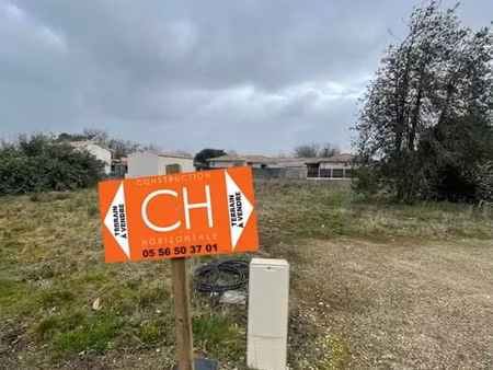 terrain 312 m² fargues