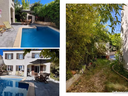 charmant t4 en rez de villa avec jardin et piscine
