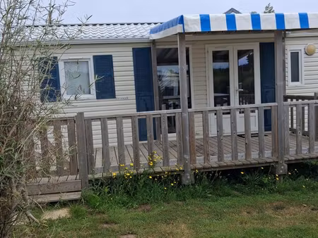 vend mobil home plougrescant
