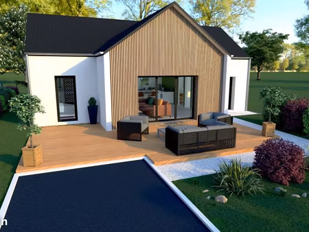 projet de construction d'une maison 70 m² avec terrain à quevert (22)