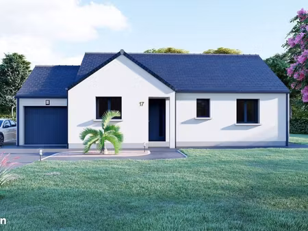 projet de construction d'une maison 71.75 m² avec terrain à treillieres (44)
