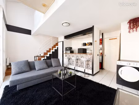 chambéry centre-ville – duplex avec terrasse et balcon – vendu loué