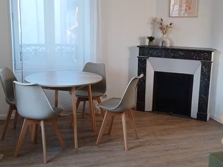appartement t2 meublé 40 m² – hypercentre de bourges – entièrement rénové