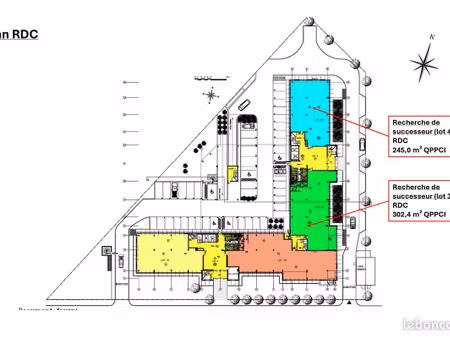 bureaux 271 m² meudon