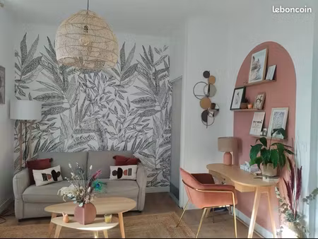 appartement style maison entièrement meublé et équipé décoré