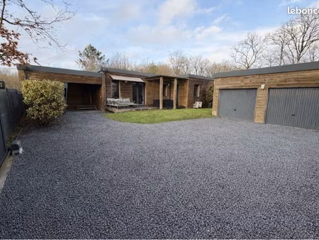 maison plain pied ossature bois chaleureuse et économe