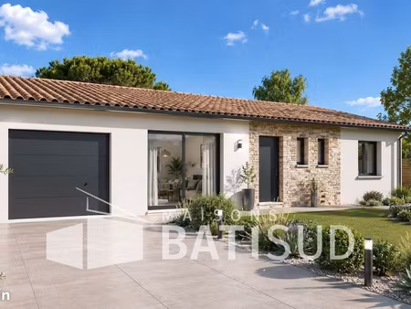 projet de construction d'une maison 95 m² avec terrain à merignac (33)