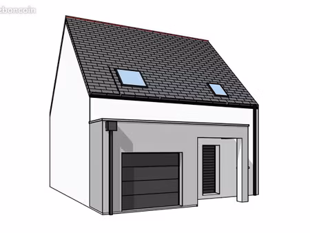 maison 81.86 m² avec terrain à nantes (44)