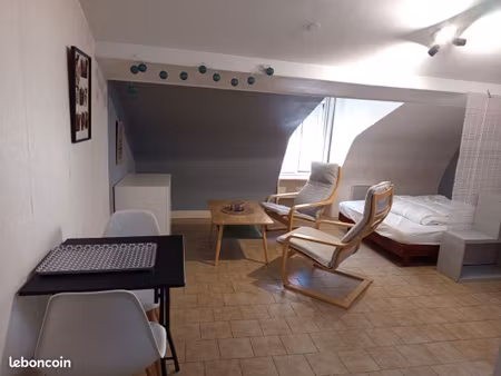 location studio meublé et équipé-quartier blois vienne disponible immédiatement