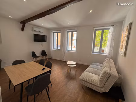 toulouse : appartement de type 2 de 42 m². quartier saint cyprien