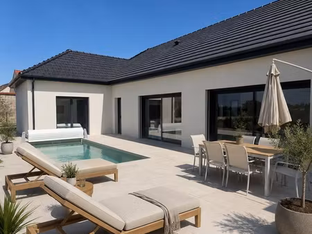 maison contemporaine de plain pied