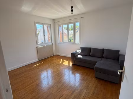 appartement meublé 68 m² rénové avec terrasse  cour privative  garage et cave - dijon