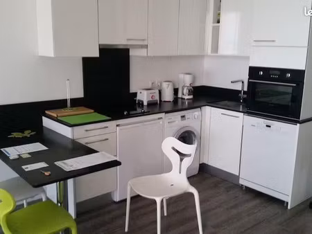 t1 bis meublé de standing avec loggia centre bdx