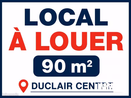 local commercial 90 m² duclair