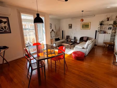 toulouse côte pavée – place dupuy | grand t3 de 97 m² avec garage  cave et concierge