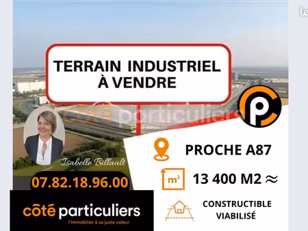 terrain 13400 m² chemille en anjou