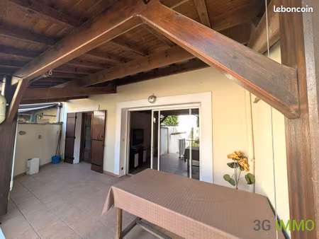 maison rénovée en parfait état avec jardin terrasse 3ch