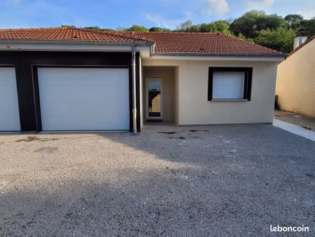 maison neuve de plain pied de 75m²