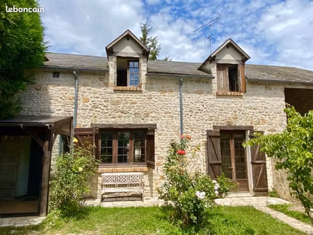 maisse (91) – maison de caractère en pierre apparente – 140 m² – jardin privatif