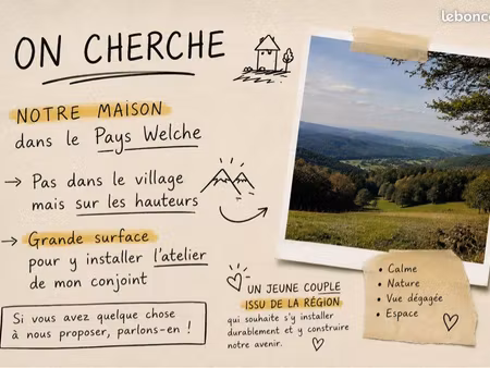 recherche maison dans le pays welche