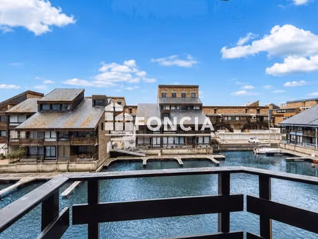 marina de deauville – spacieux t1 avec balcon exposé sud-ouest