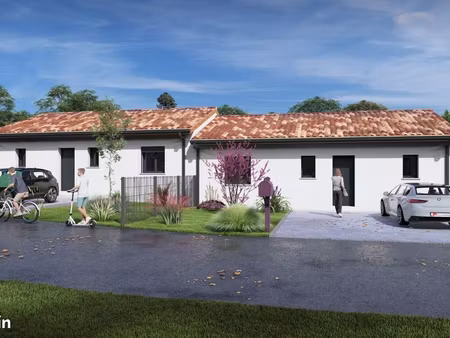 projet de construction d'une maison 75 m² avec terrain à saint-martin-d'oney (40)