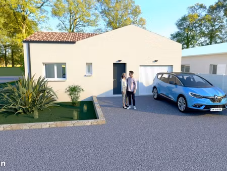 terrain 373 m² chaniers