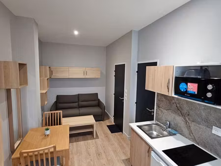 studio meublé neuf (2 ans) - place championnet