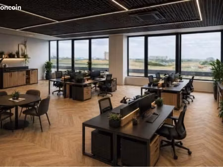bureaux premium 85 m² à louer – chessy / val d’europe – vue sur le parc disney à louer