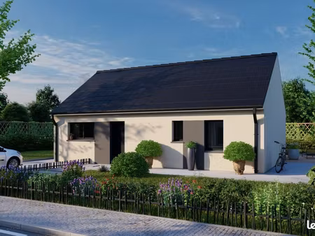 projet de construction d'une maison 76.5 m² avec terrain à artannes-sur-indre (37)