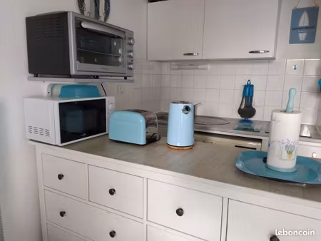 rez-de-jardin en bord de mer