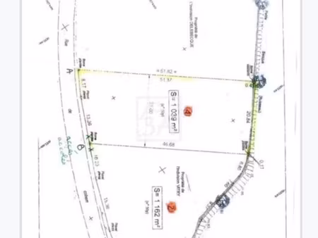 terrain 1 165 m² wittes
